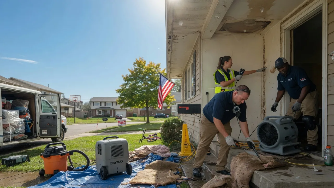 Water Damage Restoration in Flatwoods, WV near me